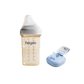 Hegen ベビーボトル 240ml ＆ ストローマグ用キャップ セット (ブルー）
