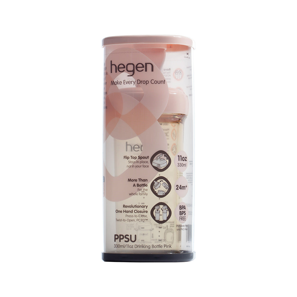 Hegen ドリンクボトル 330ml ピンク